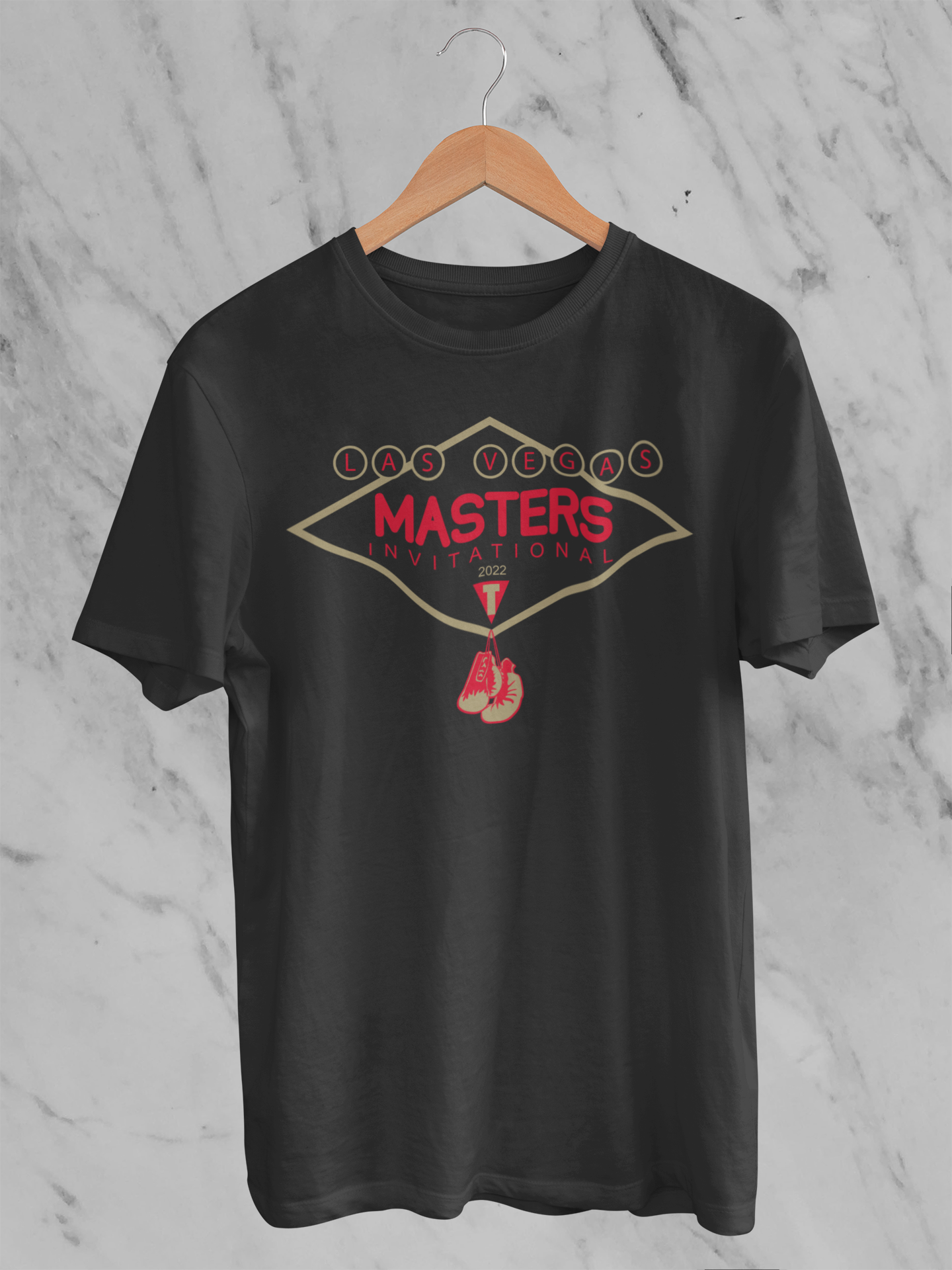 2022 Las Vegas Masters Invitational T-Shirt Black